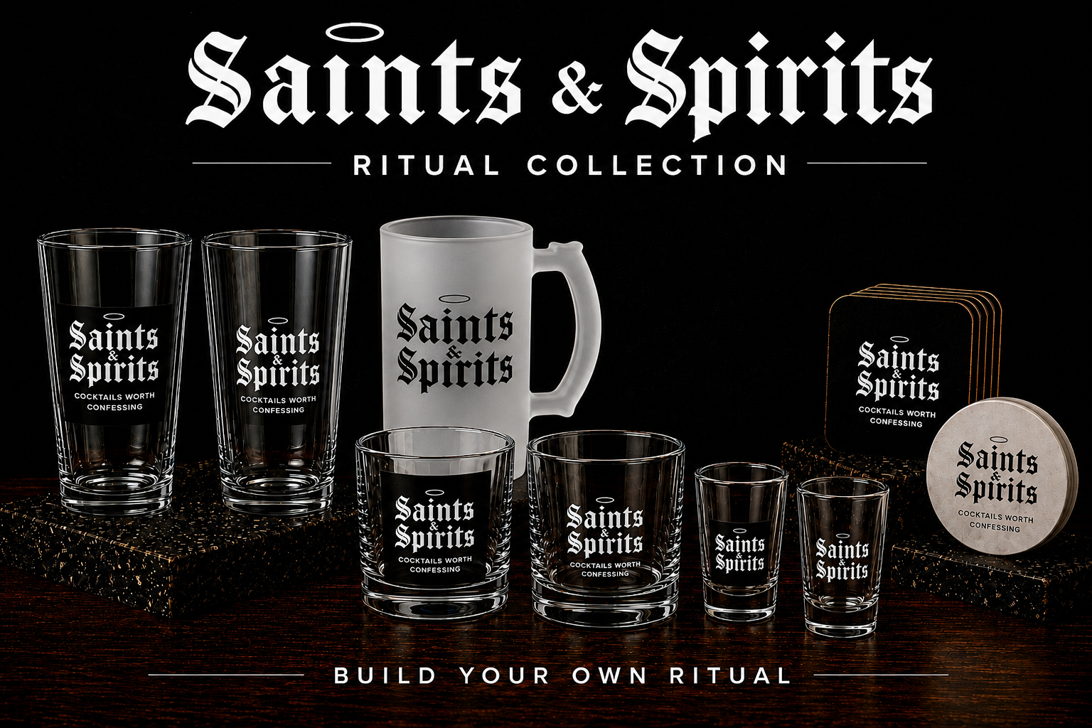 Saints & Spirits — Barware