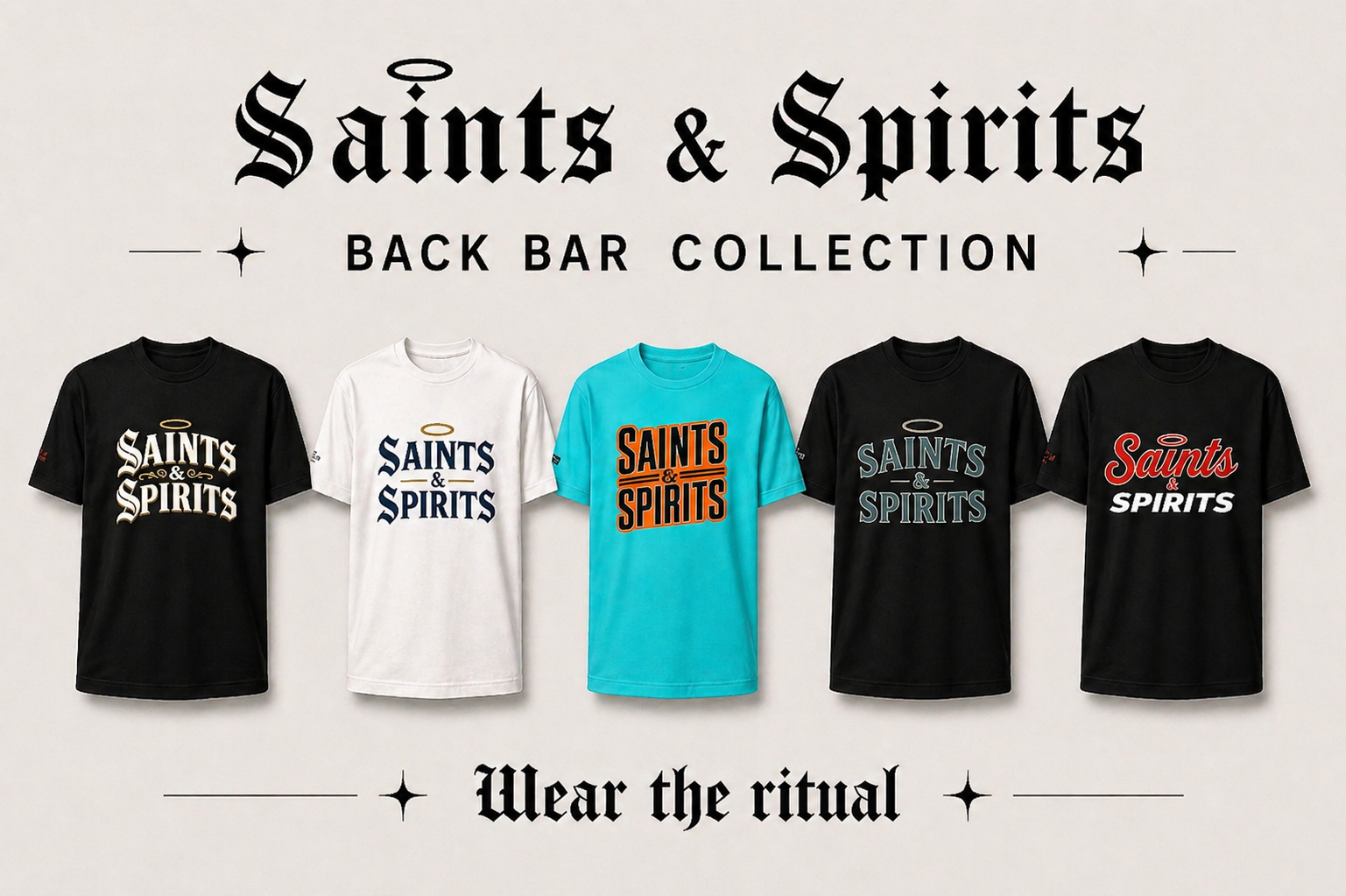Saints & Spirits — Back Bar Collection