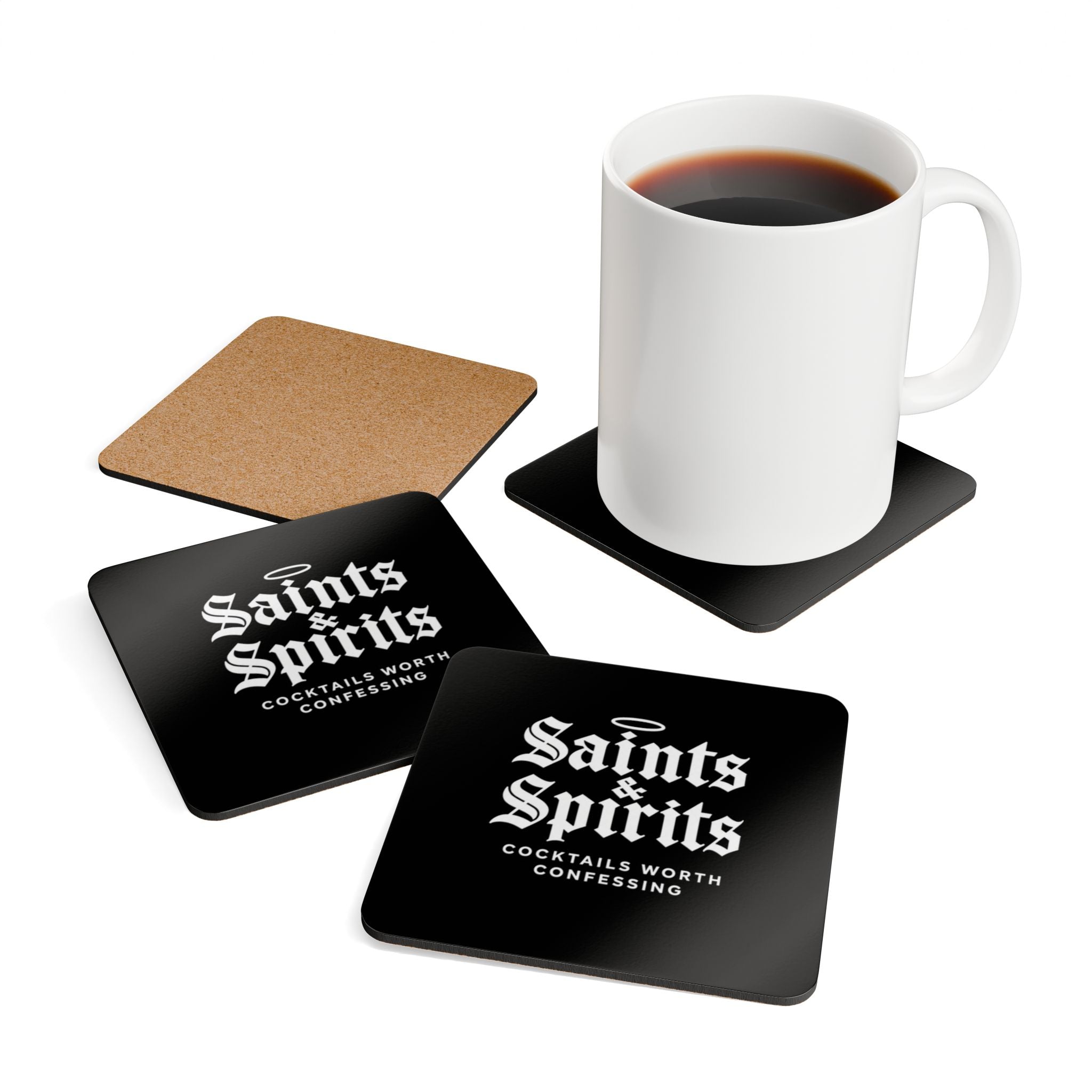 Saints & Spirits Bar Coaster Set