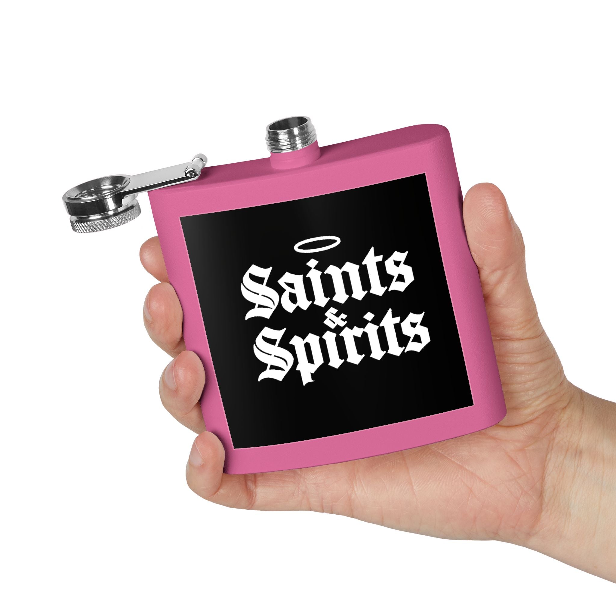 Stainless Steel Flask, 6oz