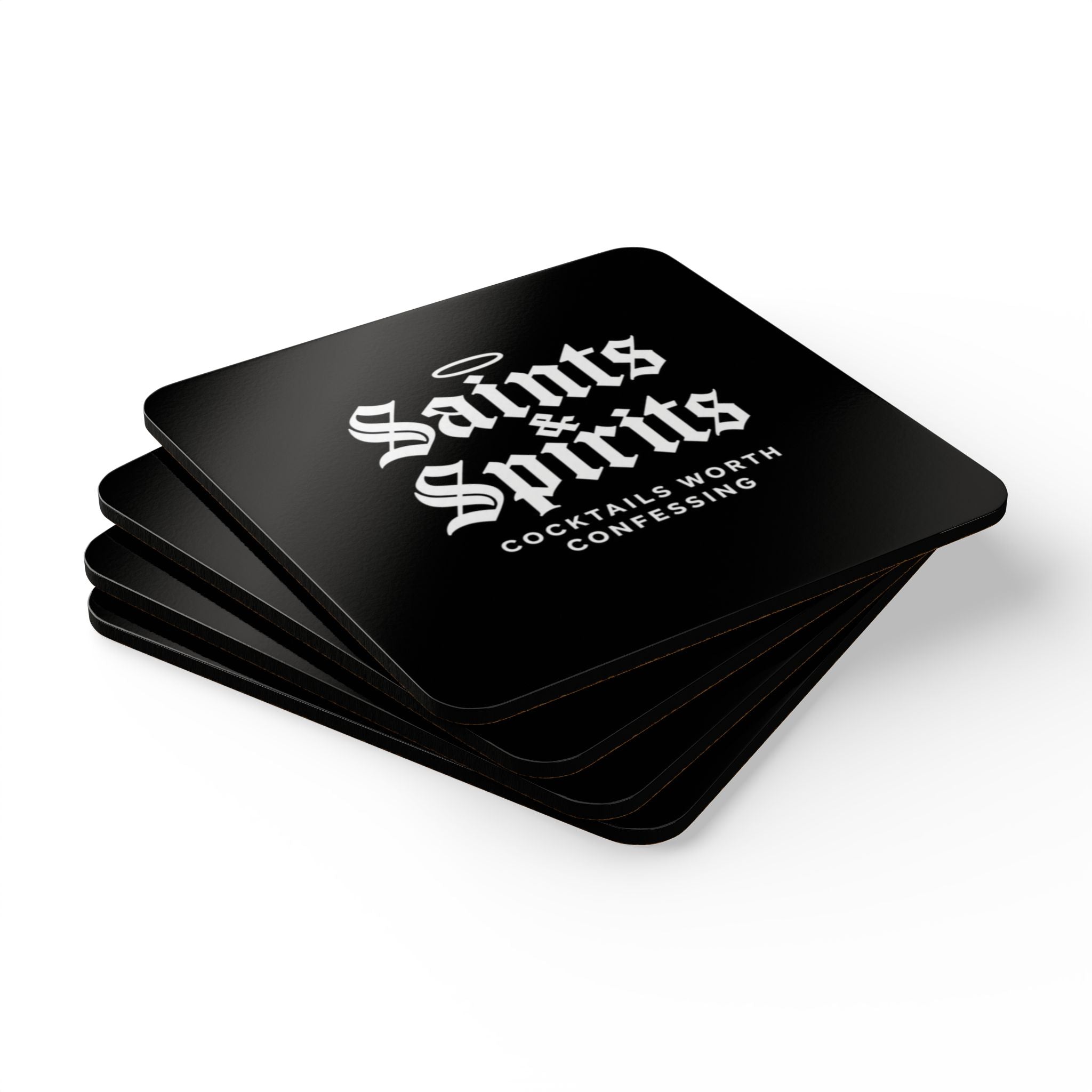 Saints & Spirits Bar Coaster Set