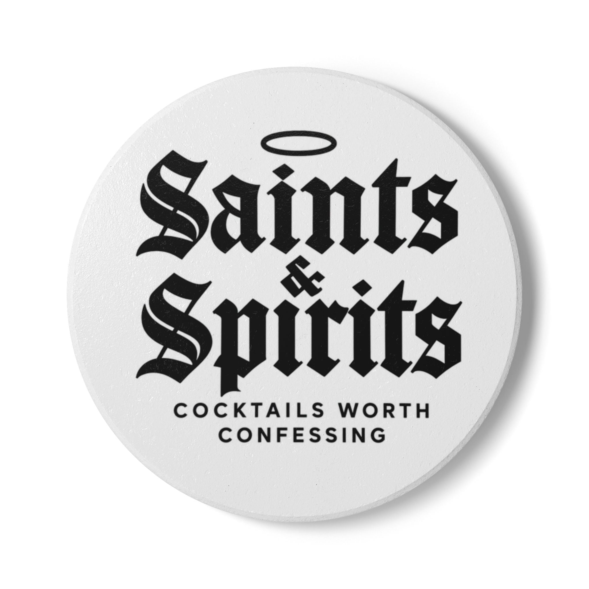Saints & Spirits Ceramic Coaster