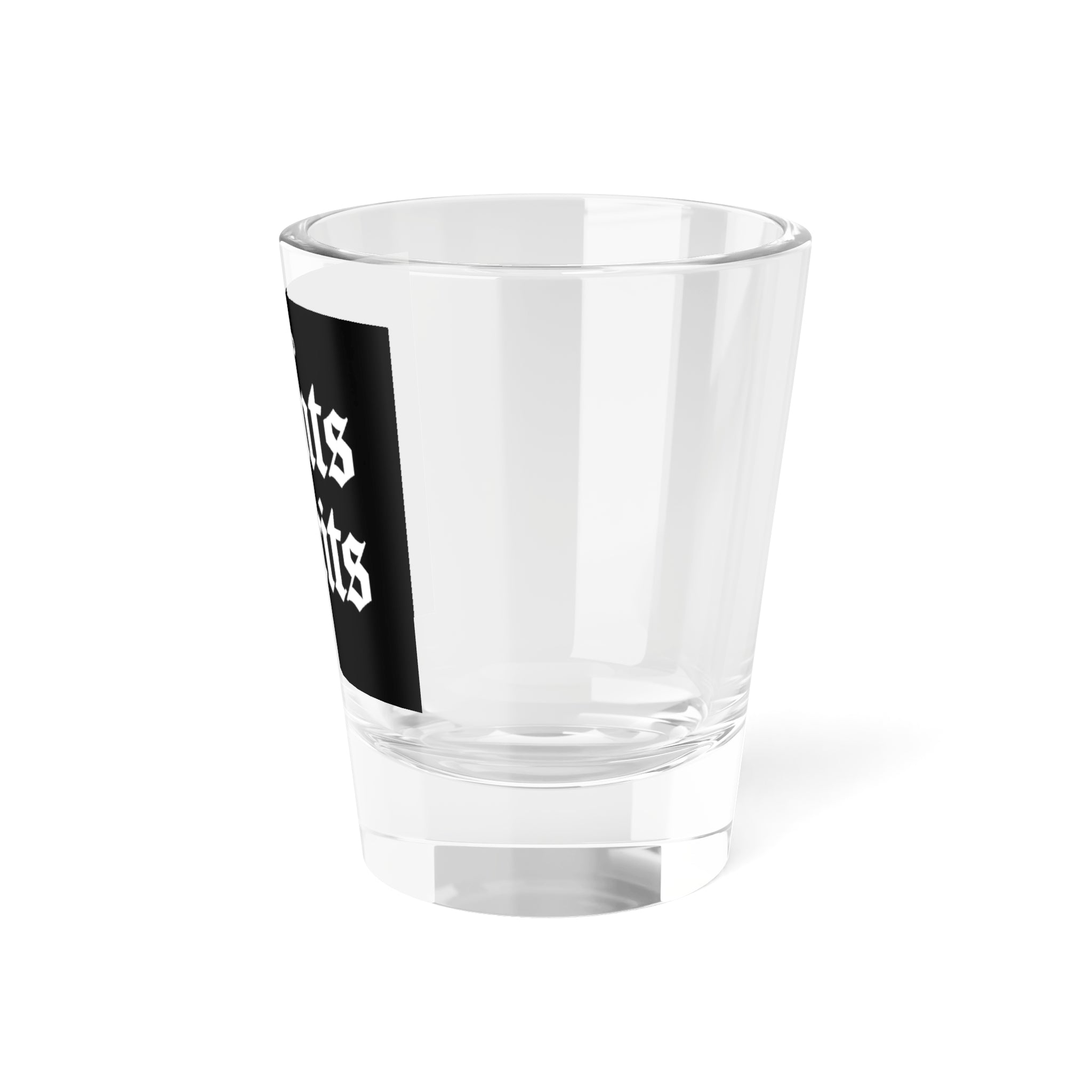 Saints & Spirits  Black Label Shot Glass — 1.5oz