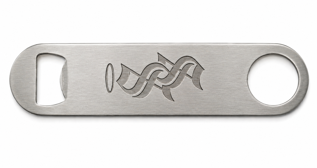 Saints & Spirits Stainless Steel Bottle Opener