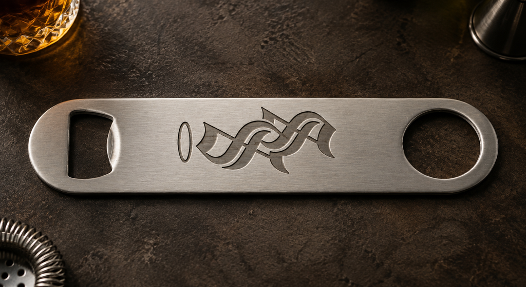Saints & Spirits Stainless Steel Bottle Opener