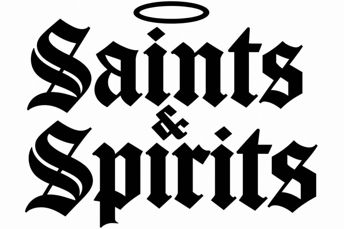 Saints & Spirits Logo Tight Crop
